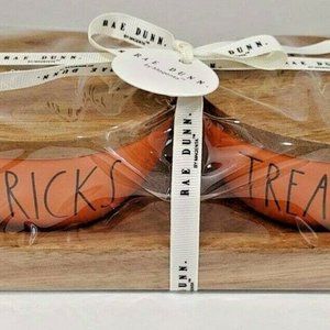 Rae Dunn Halloween Tricks & Treats Salt and Pepper Cellar Pinch Jars